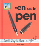-en as in Pen cover