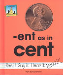 -ent as in Cent cover