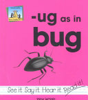 -ug as in Bug cover