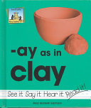 -ay as in Clay cover
