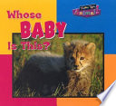 Whose Baby Is This? cover