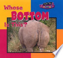 Whose Bottom Is This? cover