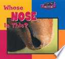 Whose Nose Is This? cover