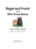 Hogsel and Gruntel and Other Animal Stories cover