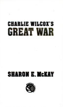 Charlie Wilcox's Great War cover