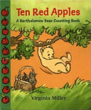 Ten Red Apples: A Bartholomew Bear Counting Book cover