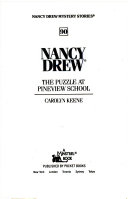 The Puzzle at Pineview School cover
