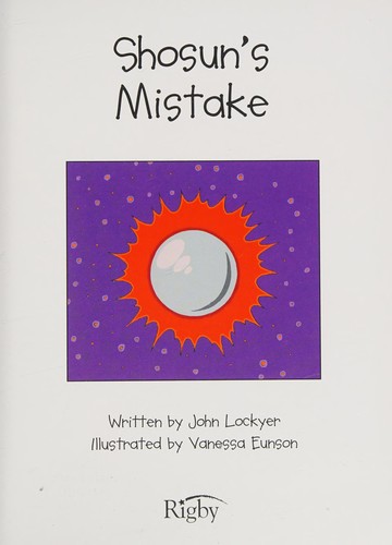 Shosun's Mistake cover
