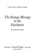 The Strange Message in the Parchment cover