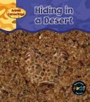 Hiding in a Desert cover