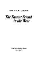 The Fastest Friend in the West cover