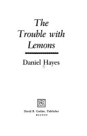 The Trouble with Lemons cover