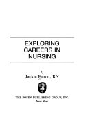 Exploring Careers in Nursing cover