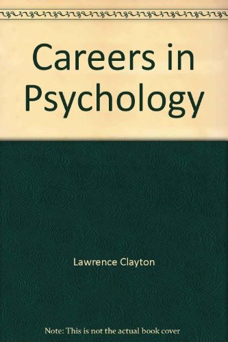 Careers in Psychology cover