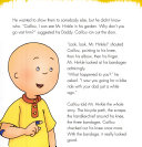 Caillou Hurts Himself cover