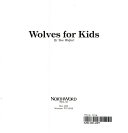 Wolves for Kids/Wolf Magic for Kids cover