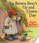 Big Brown Bear's Up and Down Day cover