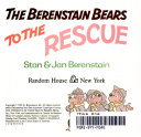 The Berenstain Bears to the Rescue cover