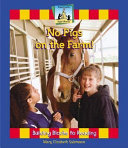 No Pigs on the Farm! cover