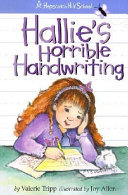Hallie's Horrible Handwriting cover