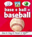 Base + Ball = Baseball cover