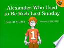 Alexander, Who Used to Be Rich Last Sunday cover