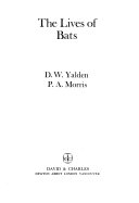Insectivores and Bats cover