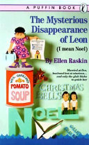 The Mysterious Disappearance of Leon (I Mean Noel) cover