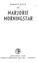 Marjorie Morningstar cover