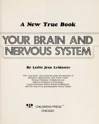 Your Brain and Nervous System cover
