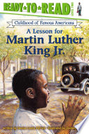 A Lesson for Martin Luther King Jr. cover