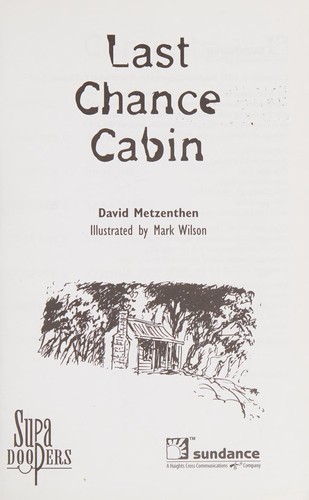 Last Chance Cabin cover