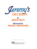 Jeremy's Decision cover