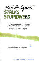 Nate the Great Stalks Stupidweed cover