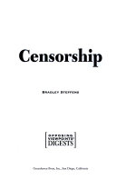 Censorship cover