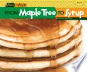 From Maple Tree to Syrup cover