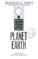 Don't Know Much About Planet Earth cover