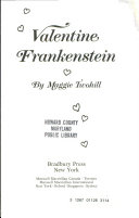 Valentine Frankenstein cover