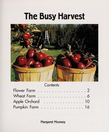 The Busy Harvest cover