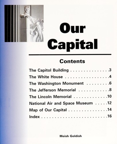 Our Capital cover