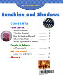 Sunshine and Shadows cover