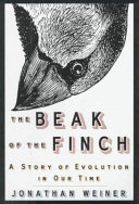 The Beak of the Finch: A Story of Evolution in Our Time cover