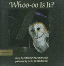 Whoo-oo Is It? cover