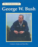 The Importance of George W. Bush cover