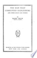 The Man That Corrupted Hadleyburg cover