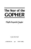 The Year of the Gopher cover