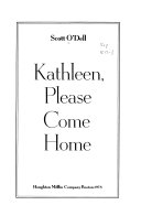 Kathleen, Please Come Home cover