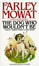 The Dog Who Wouldn't Be cover