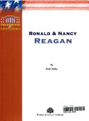 Ronald & Nancy Reagan cover
