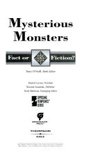 Mysterious Monsters cover